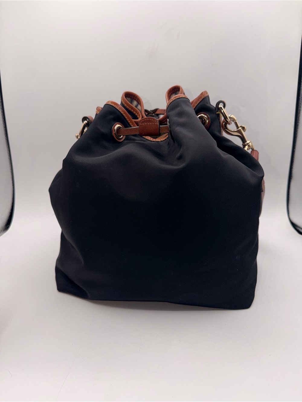 Dooney & Bourke Wayfarer Nylon Drawstring Hobo Bag - Picture 5 of 11